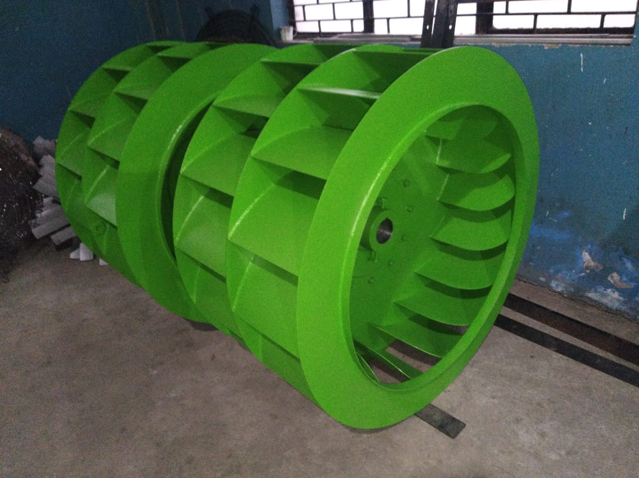 High-Efficiency Air Handling Fan Impeller - Heavy-Duty Industrial Design