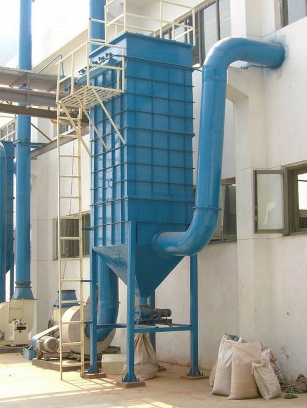Industrial Dust Collection Bag Filter System - High Efficiency Air Filtration Unit