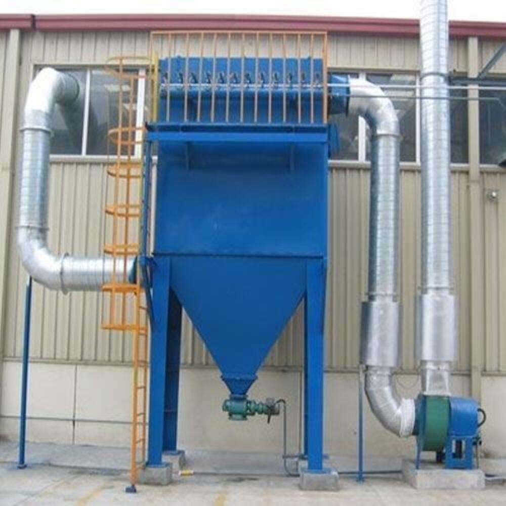 Industrial Dust Collection System - High-Efficiency Filtration Unit with Cyclone Separator