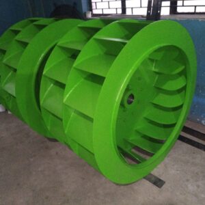 Industrial Green Centrifugal Impeller Fan – High Efficiency Airflow System