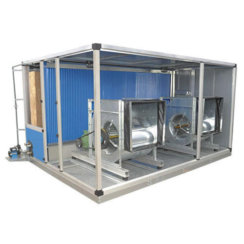 High-Efficiency Industrial Air Cooling Unit with Dual Blower System