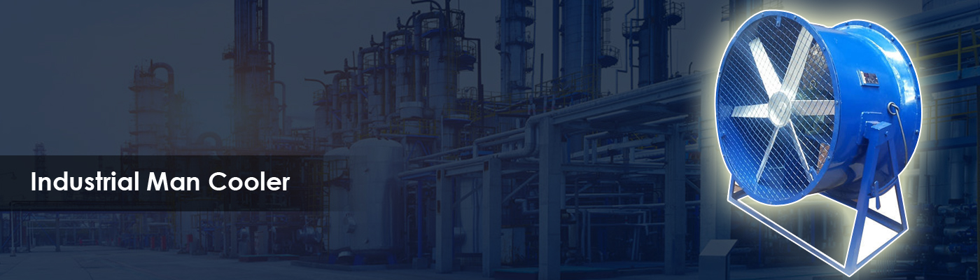 Heavy-Duty Industrial Mancooler Fan - High Airflow Cooling System