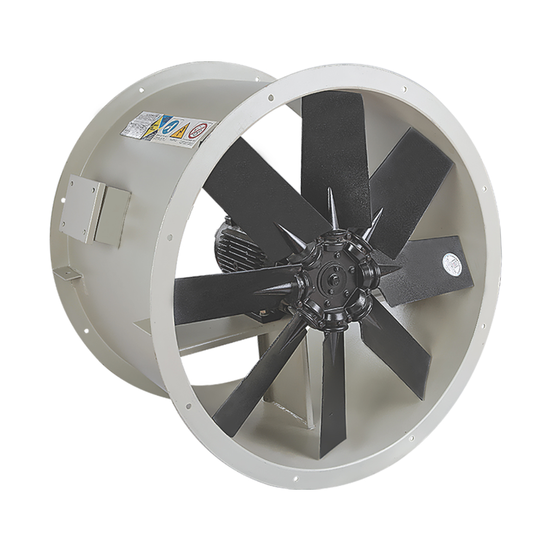 High-Temperature Axial Smoke Exhaust Fan - Industrial Ventilation System